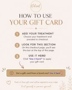 Massage gift card Bristol