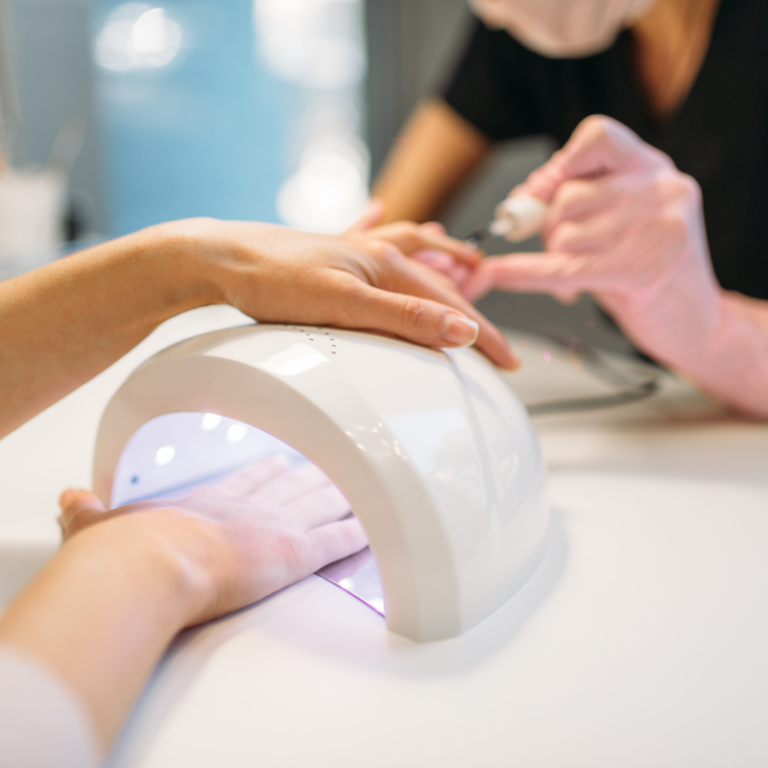 Gel polish manicure and removal