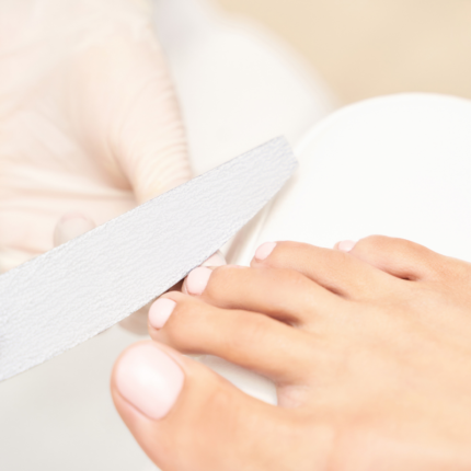 Cosmetic Pedicure (Only Removal of Skin)