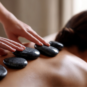 Hot stone massage