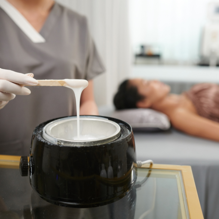 Sides waxing treatment