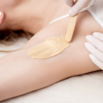 Underarm waxing